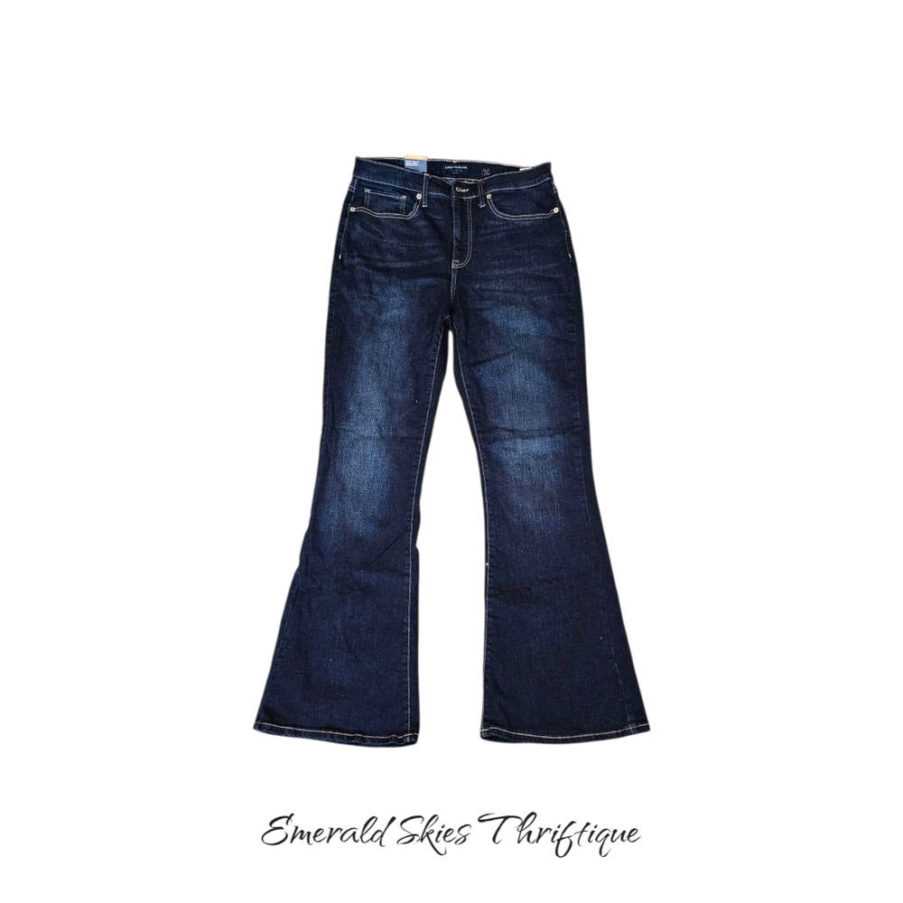 Lucky Brand Woman’s High Rise Flair Size 12/31 Rhode ‎ Jeans NWT, Free Shipping